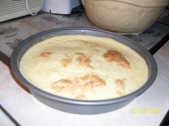 my unspectacular lemon pudding cake